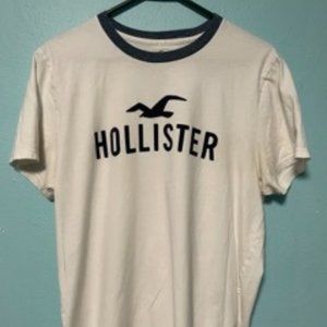 White Hollister T-shirt.